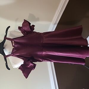 GB girls satin formal dress